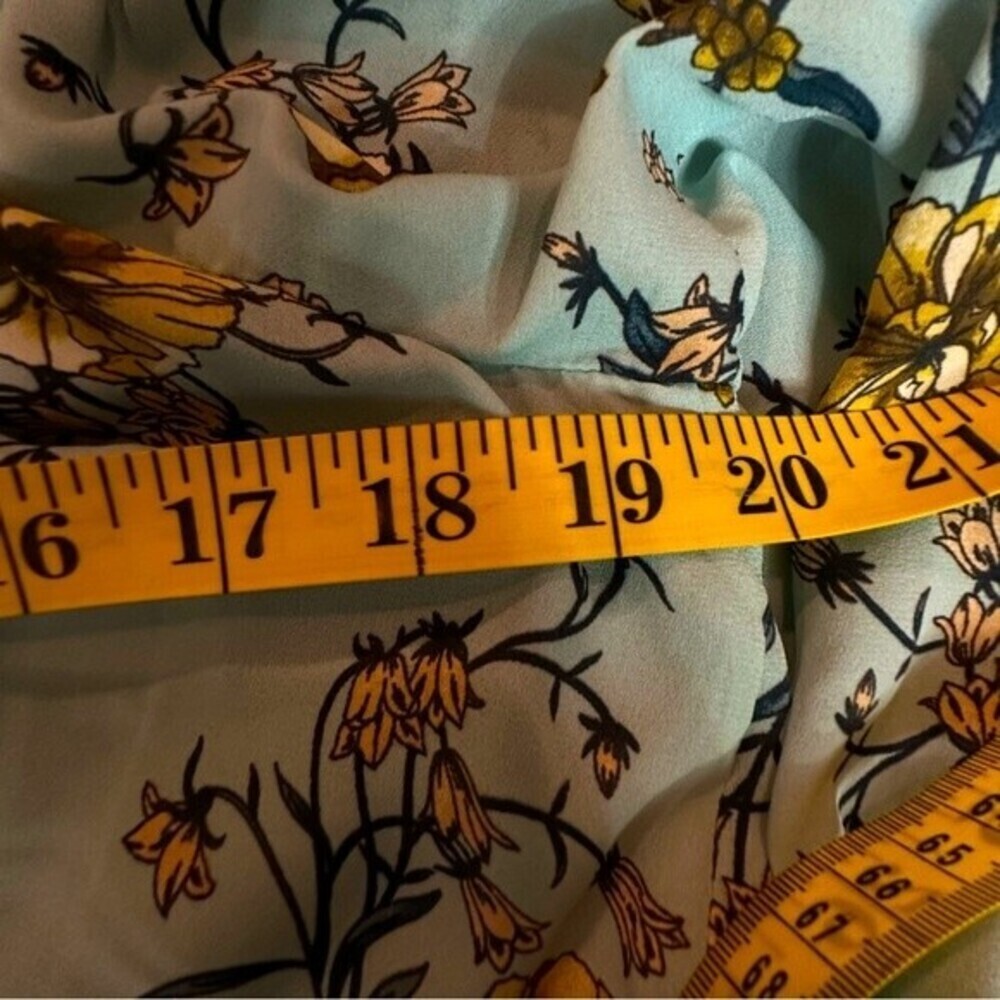 AUW As U Wish Floral Print Size L Multicolored Dress - Picture 15 of 16